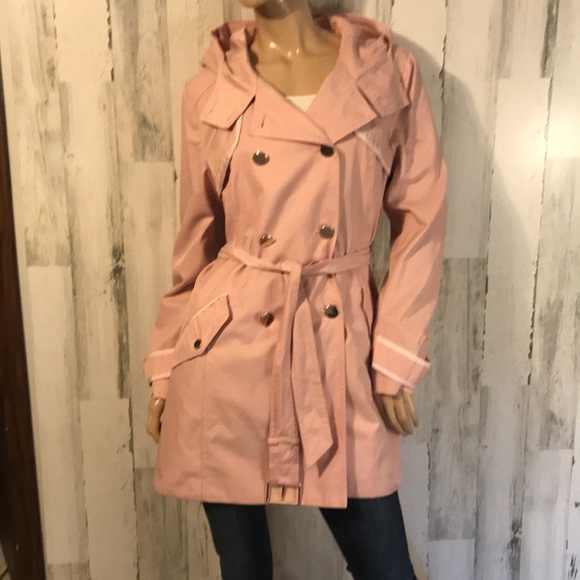 Guess Jackets & Blazers - Pink spring jacket coat